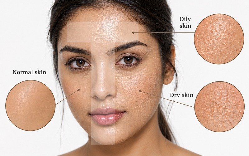 all types of skin makeup